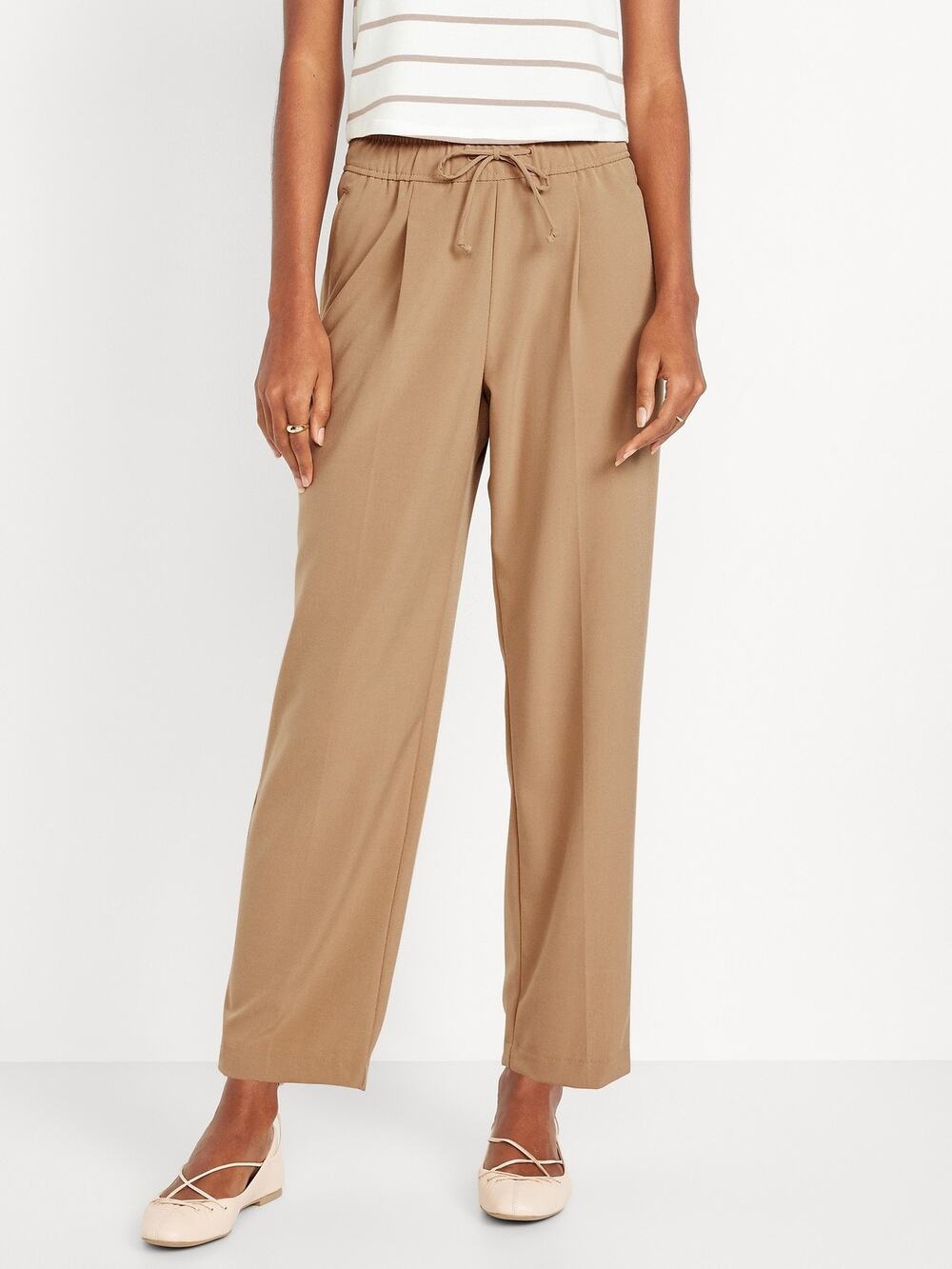 Old Navy NWT Women's High-Waisted Billie Stretch Trousers in Clifftop Size XXL